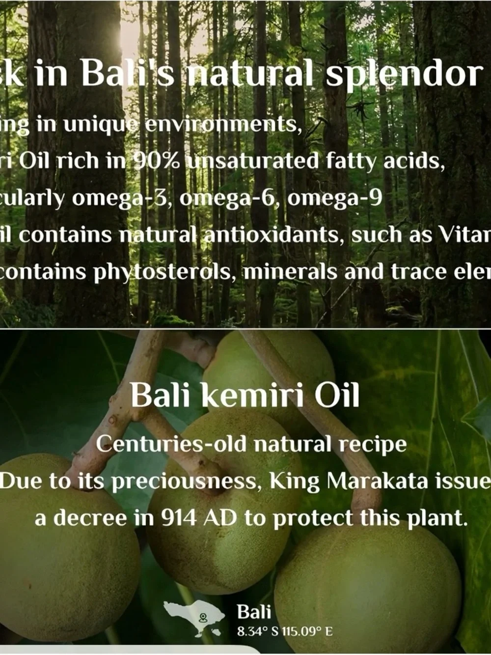 Kemiri Oil Serum — Pink and Yellow Nourishing Hair Oil